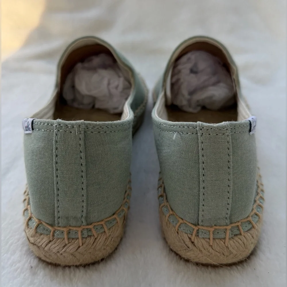 Bayside Beach Club Espadrille Sky Blue Size 8 Shoes La Vie En Rose Beachy NEW